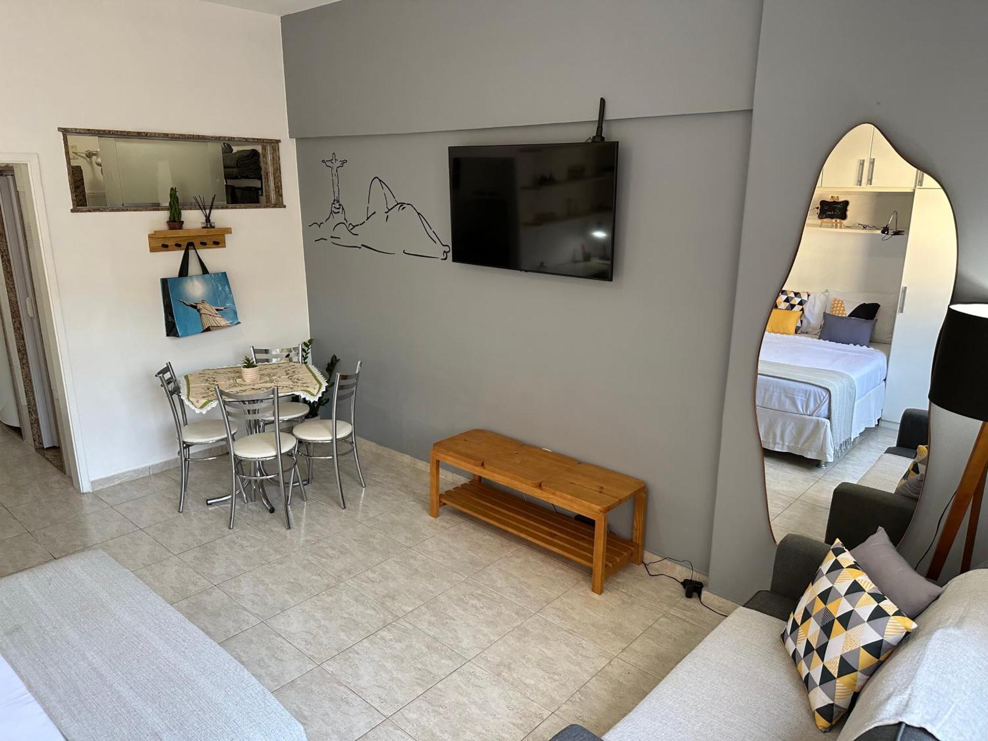 Apartamento Copacabana Vista Cristo Posto 4 *